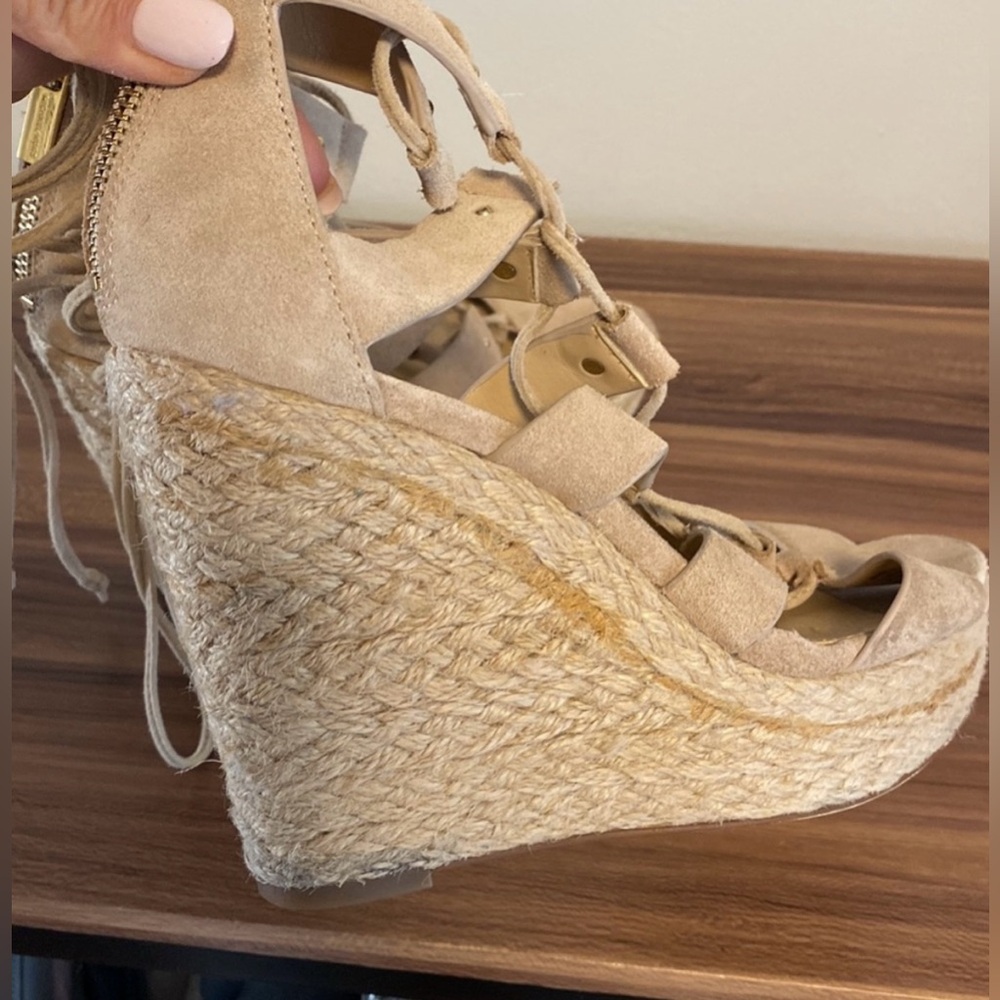 Michael Kors Tan Espadrille Sandals - Picture 9 of 13